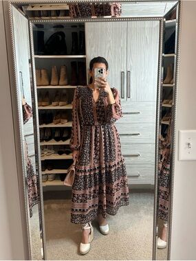 Floral Bohemian Maxi Dress